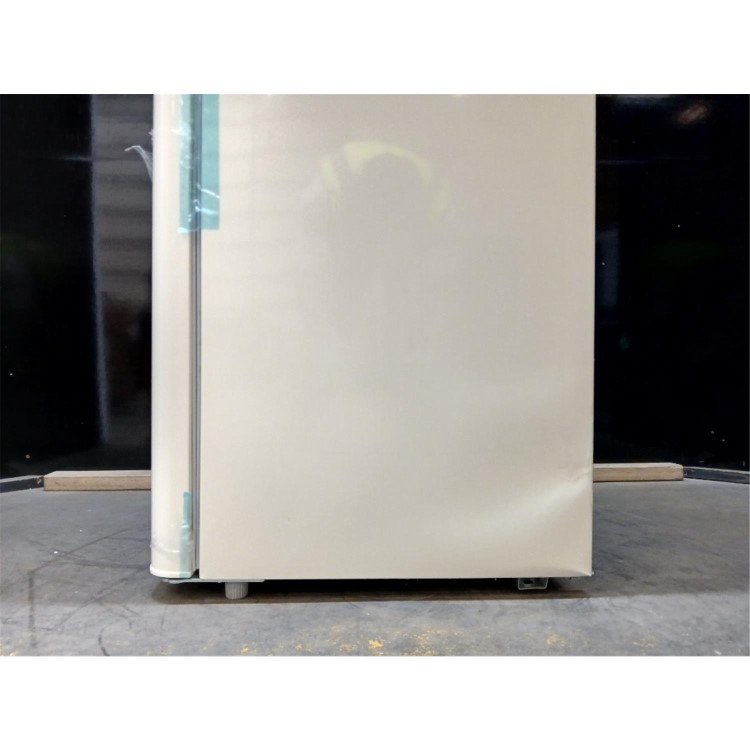 Refurbished electriQ 244 Litre 60/40 Retro Freestanding Fridge Freezer - Cream