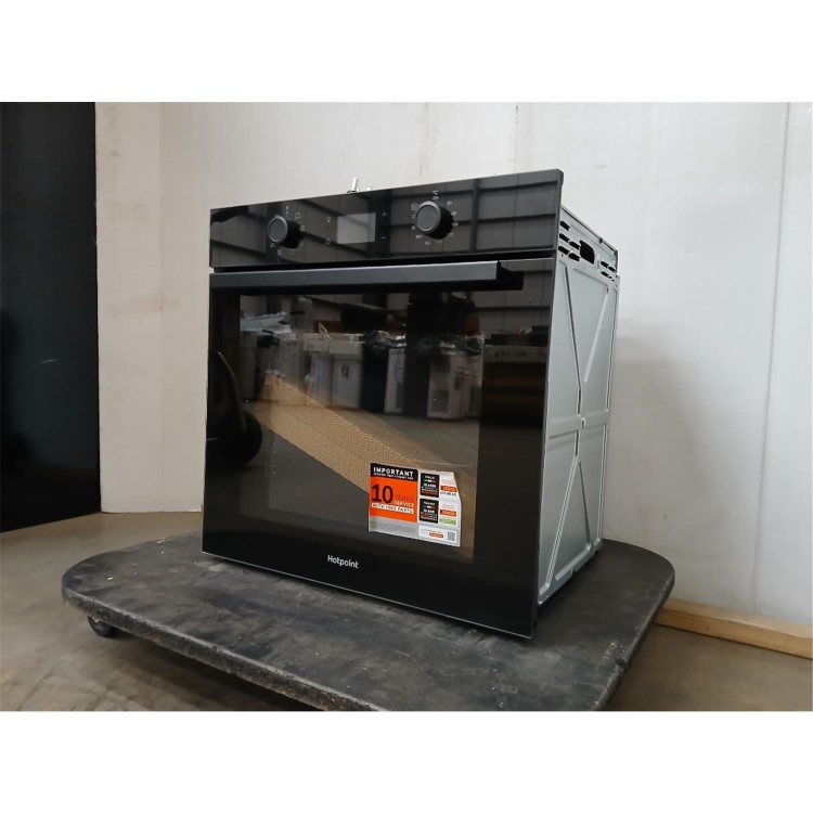 Refurbished Hotpoint Class 2 Multiflow HO 455H B UK Single Electric Fan Oven - Black