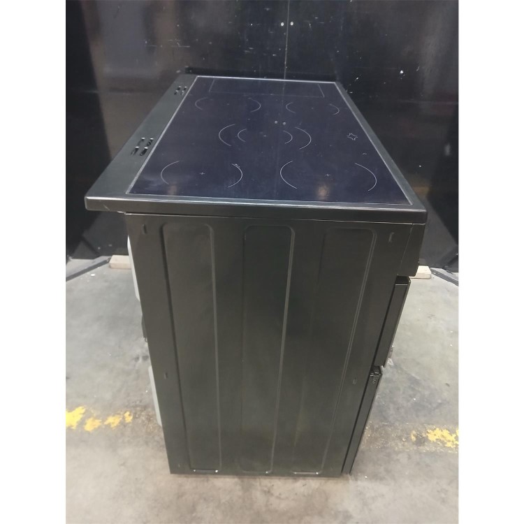 Refurbished Beko 100cm Electric Range Cooker With 5 Zone Ceramic Hob - Black