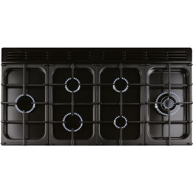 Refurbished Rangemaster Classic 110cm Dual Fuel Range Cooker - Black