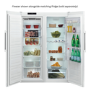 Refurbished Hotpoint 228 Litre Freestanding Upright Freezer - White