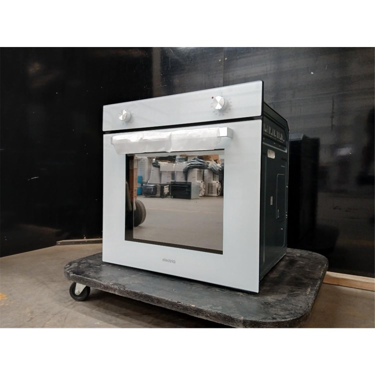Refurbished electriQ EQOVENM1WH Electric Single Oven - White