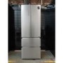 Refurbished Hisense PureFlat 485 Litre French Style American Fridge Freezer - Stainless Steel