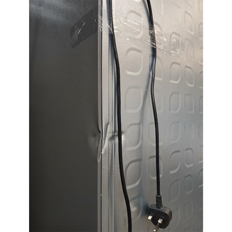 Refurbished Hisense PureFlat 485 Litre French Style American Fridge Freezer - Stainless Steel