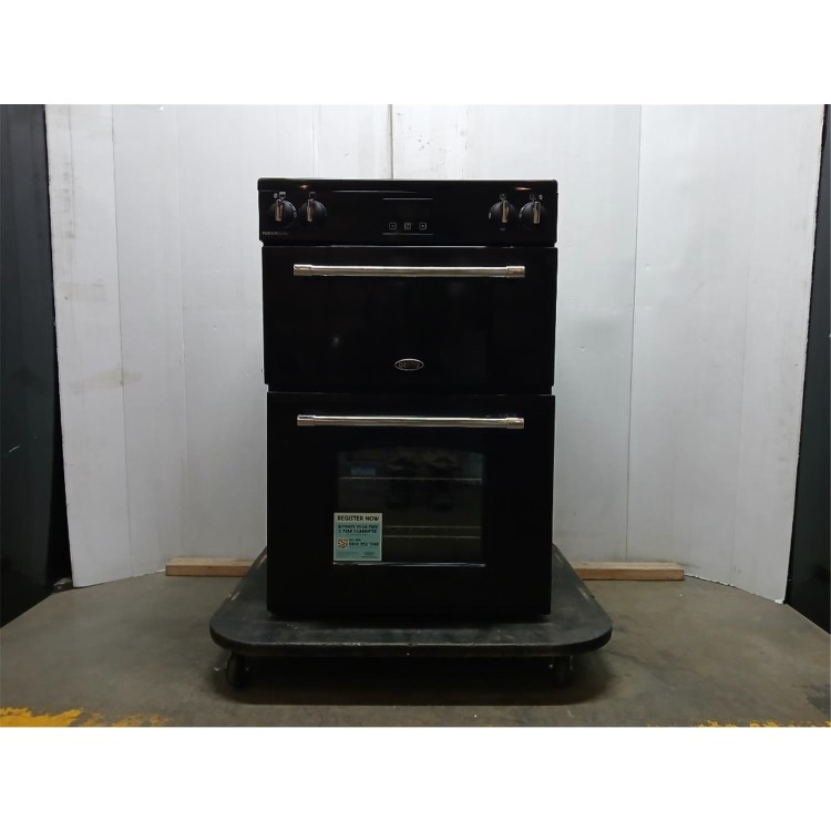 Refurbished Belling Farmhouse 60cm Electric Induction Touch Cooker - Black