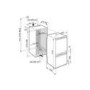 Refurbished Liebherr 256 Litre 80/20 Integrated Fridge Freezer