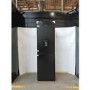 Refurbished Fridgemaster 256 Litre 50/50 Freestanding Fridge Freezer - Black