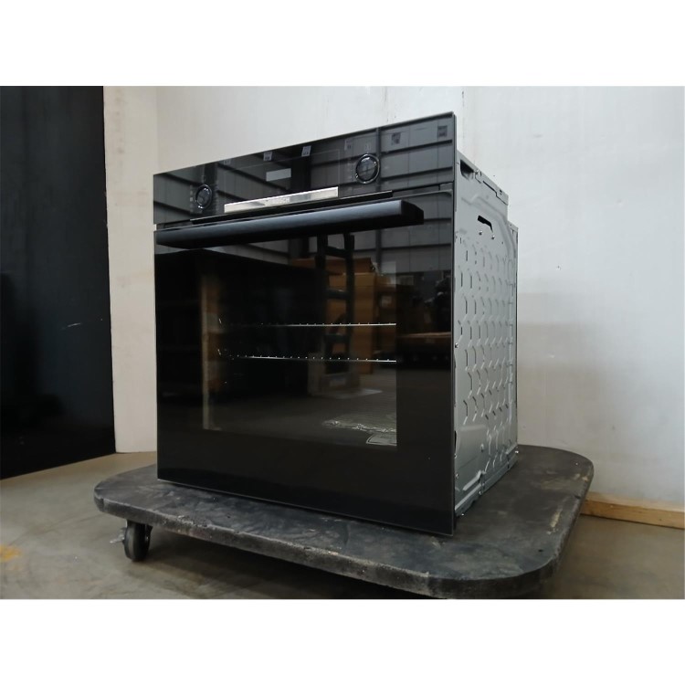 Refurbished Bosch Series 4 Electric Single Oven - HQA534BB3B built-in/under single oven in Black