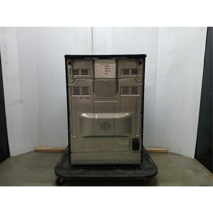 Refurbished ElectriQ 60cm Electric Twin Cavity Cooker With Ceramic Hob Black