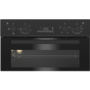 Refurbished Beko Built-In Electric Double Oven - Black