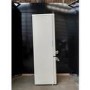 Refurbished electriQ 244 Litre 60/40 Retro Freestanding Fridge Freezer - Cream