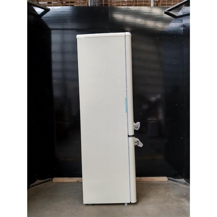 Refurbished electriQ 244 Litre 60/40 Retro Freestanding Fridge Freezer - Cream