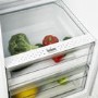 electriQ 294 Litre 177cm Integrated In Column Fridge with Sliding Door Hinge
