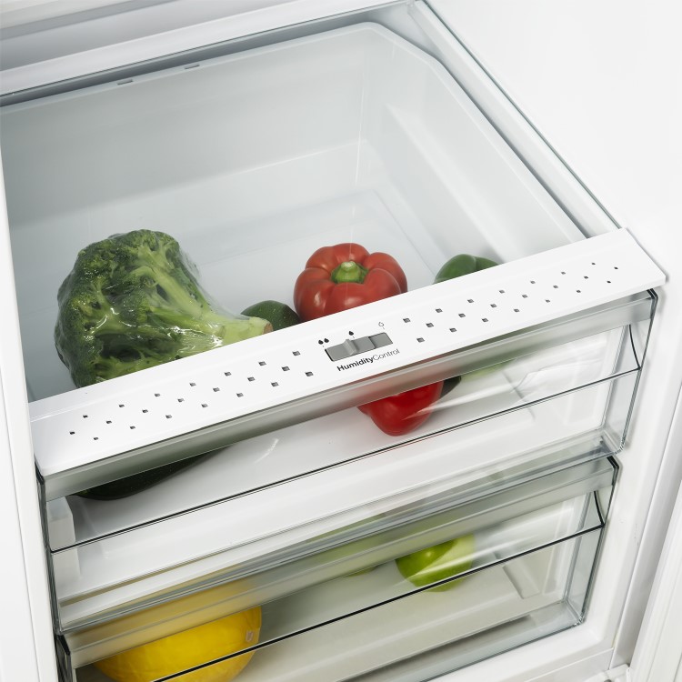 electriQ 294 Litre 177cm Integrated In Column Fridge with Sliding Door Hinge