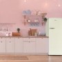 Refurbished electriQ 194 Litre Freestanding Fridge  - Cream