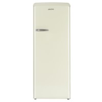 Refurbished electriQ 194 Litre Freestanding Fridge  - Cream