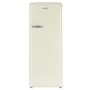 Refurbished electriQ 194 Litre Freestanding Fridge  - Cream