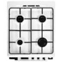 Refurbished electriQ 60cm Dual Fuel Cooker with Double Oven White