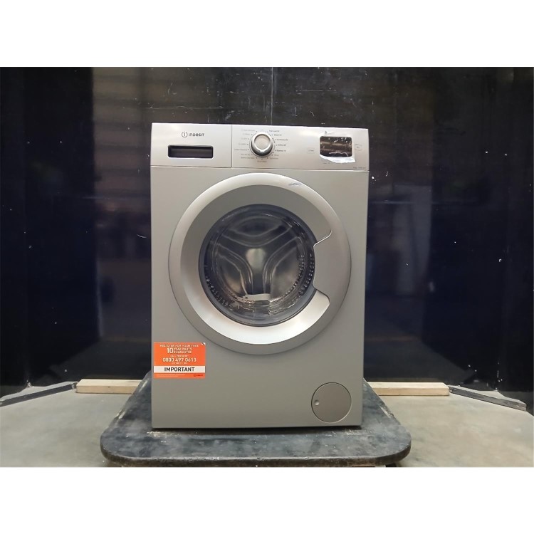Refurbished Indesit Push&Go 9kg 1400rpm Washing Machine - Silver