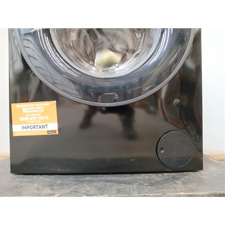 Refurbished Hotpoint AntiStain 10kg 1400rpm Washing Machine - Black