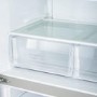 electriQ 415 Litre Four Door American Fridge Freezer with Water Dispenser - Stainless Steel