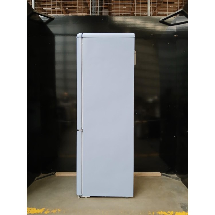 Refurbished CDA Florence 60/40 Freestanding Retro Fridge Freezer - Sea Holly
