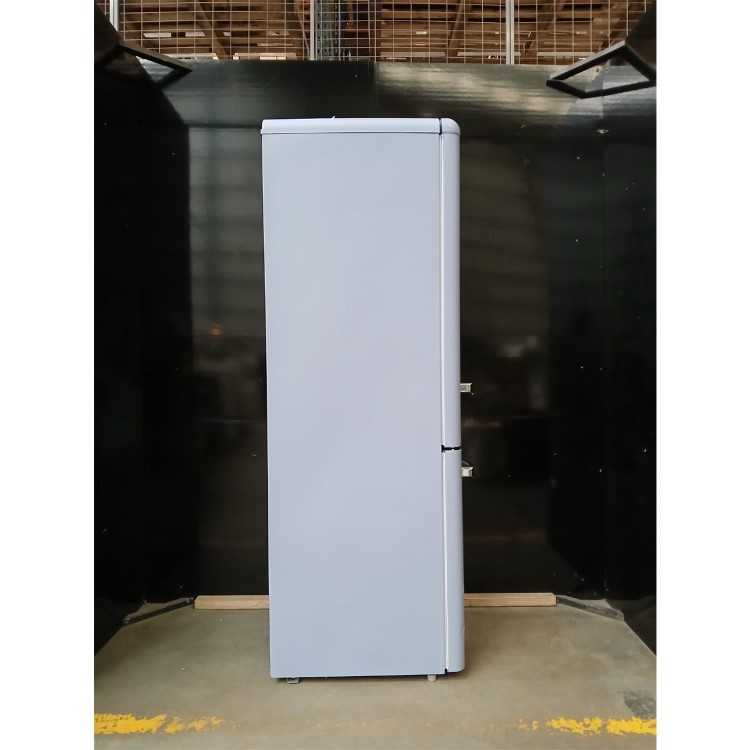Refurbished CDA Florence 60/40 Freestanding Retro Fridge Freezer - Sea Holly