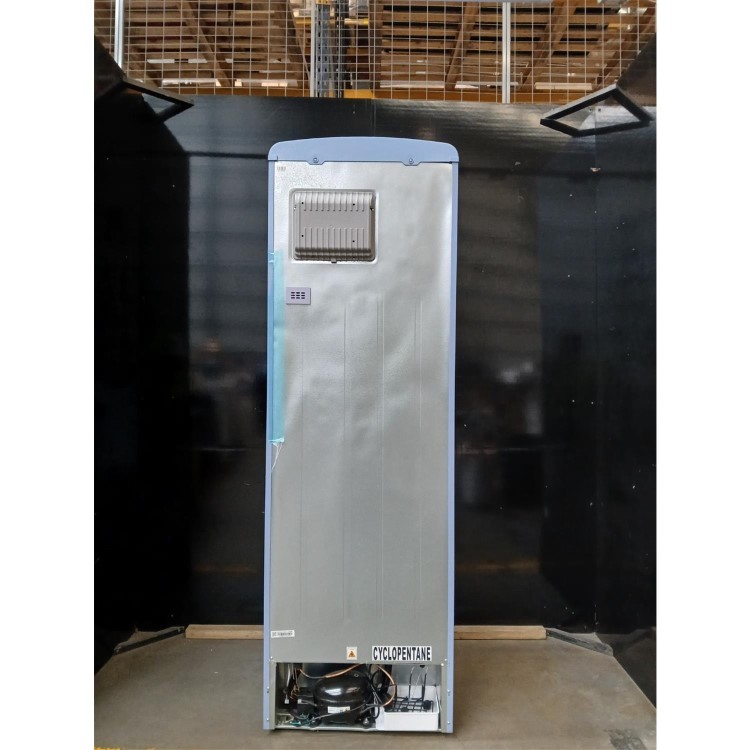 Refurbished CDA Florence 60/40 Freestanding Retro Fridge Freezer - Sea Holly