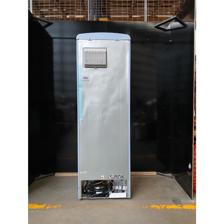 Refurbished CDA Florence 60/40 Freestanding Retro Fridge Freezer - Sea Holly