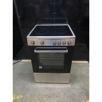 Refurbished 60cm Ceramic Single Cavity Cooker - Stainless Steel