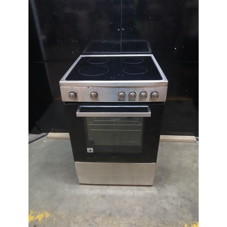 Refurbished electriQ 60cm Electric Cooker - Stainless Steel