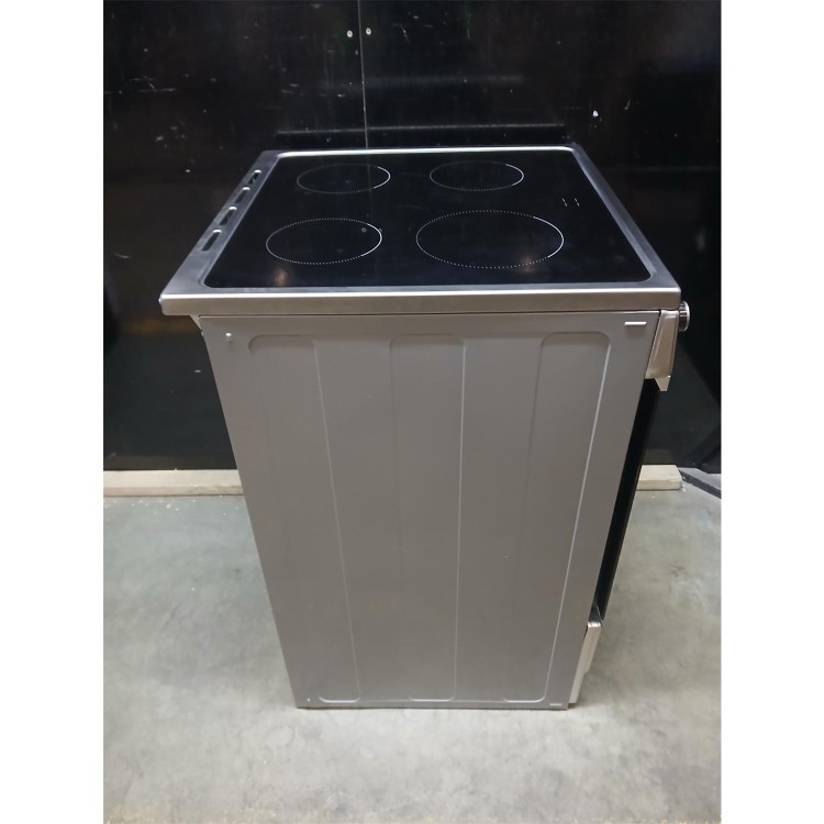 Refurbished 60cm Ceramic Single Cavity Cooker - Stainless Steel