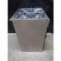 Refurbished electriQ 60cm Dual Fuel Cooker with Double Oven Stainless Steel