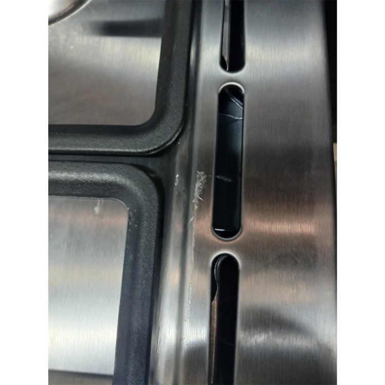 Refurbished electriQ 60cm Dual Fuel Cooker with Double Oven Stainless Steel