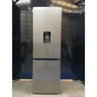 Refurbished electriQ 291 Litre 60/40 Freestanding Fridge Freezer - Total No Frost in Stainless Steel