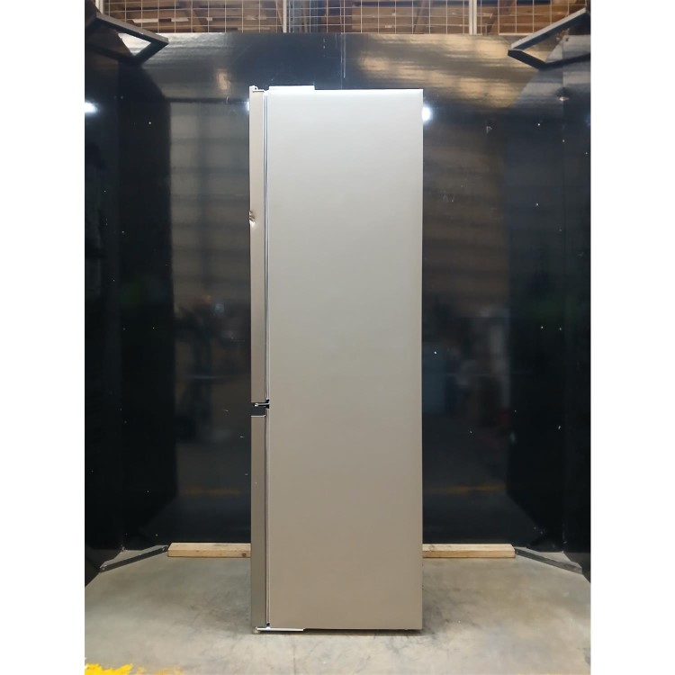Refurbished electriQ 291 Litre 60/40 Freestanding Fridge Freezer - Total No Frost in Stainless Steel