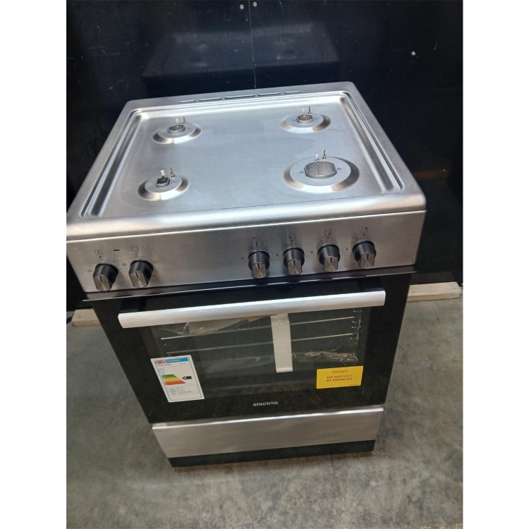 Refurbished electriQ Single oven Dual Fuel Stainless Steel