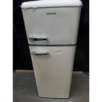 Refurbished Top Mount Retro Fridge Freezer in cream
