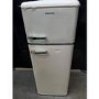 Refurbished Top Mount Retro Fridge Freezer in cream