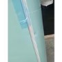 Refurbished electriQ 153 Litre 50/50 Retro Freestanding Fridge Freezer - Blue Total No Frost
