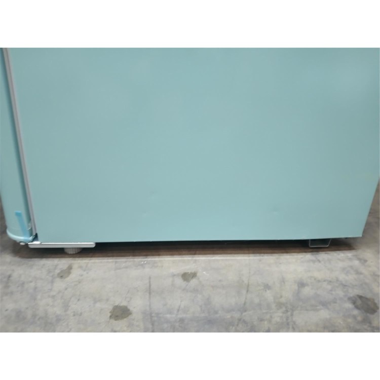 Refurbished electriQ 153 Litre 50/50 Retro Freestanding Fridge Freezer - Blue Total No Frost