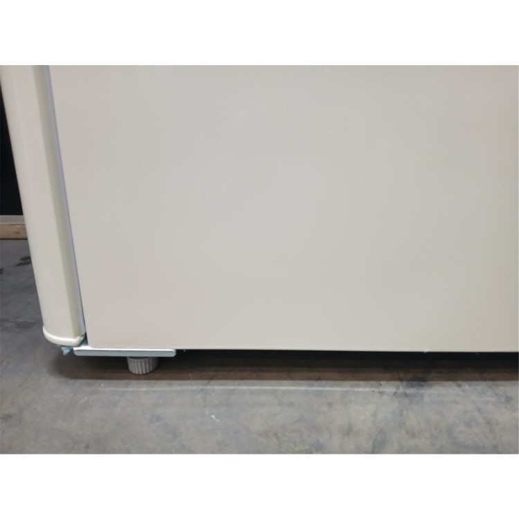 Refurbished 153 Litre 60/40 Retro Freestanding Fridge Freezer - Cream Total No Frost