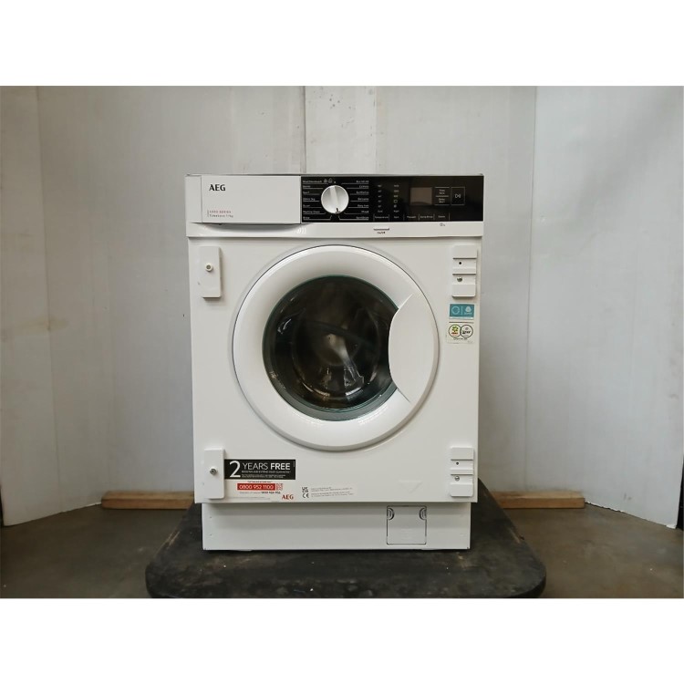 Refurbished AEG 6000 Series ProSense 7kg 1400rpm Integrated Washing Machine - White