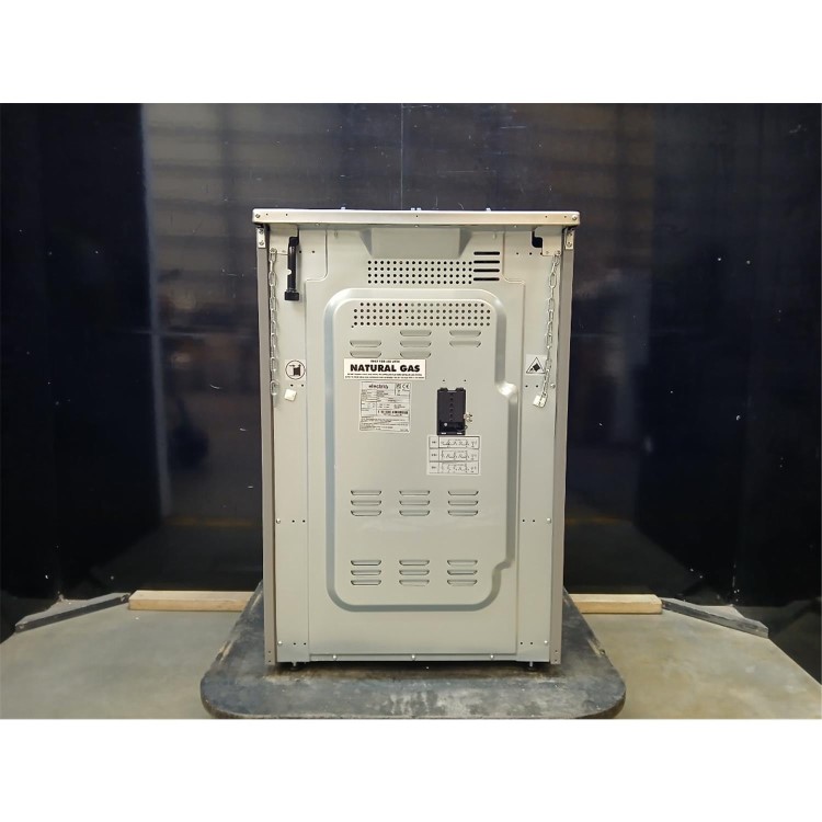Refurbished electriQ 60cm Double Oven Dual Fuel Cooker with Mirror Door