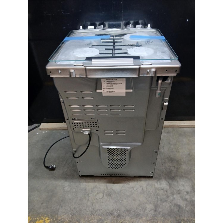 Refurbished AEG 55cm Double Cavity Gas Cooker - Stainless Steel