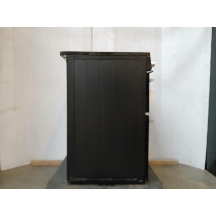 Refurbished Belling Vision 60cm Dual Fuel Range Cooker - Black & Silver Steel