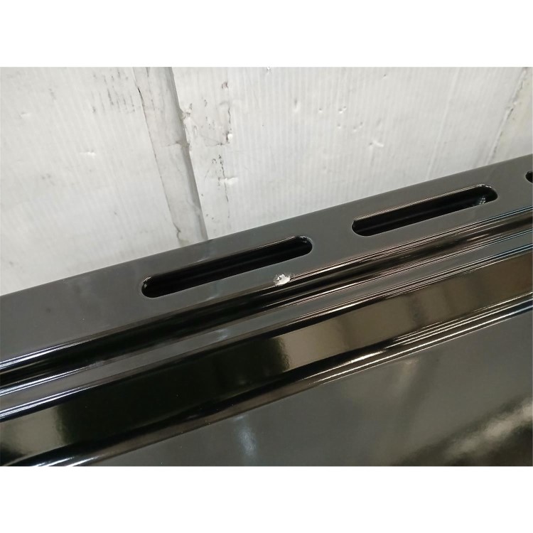 Refurbished Belling Vision 60cm Dual Fuel Range Cooker - Black & Silver Steel