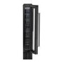 Refurbished 7 Bottle Cpacity Single Zone 15cm Wide Wine Cooler - Black