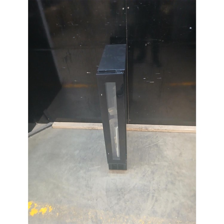 Refurbished 7 Bottle Cpacity Single Zone 15cm Wide Wine Cooler - Black