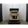 Refurbished electriQ 60cm Double Oven Electric Cooker - Cream